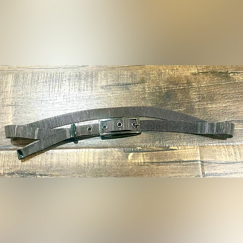 gunmetal Adjustable Belt